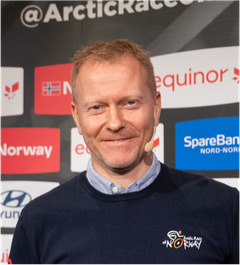 Daglig leder Knut-Eirk Dybdal i Arctic Race of Norway