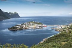 HUSØY: Den tredje etappen startet i det idylliske fiskeværet Husøy i Senja kommune.