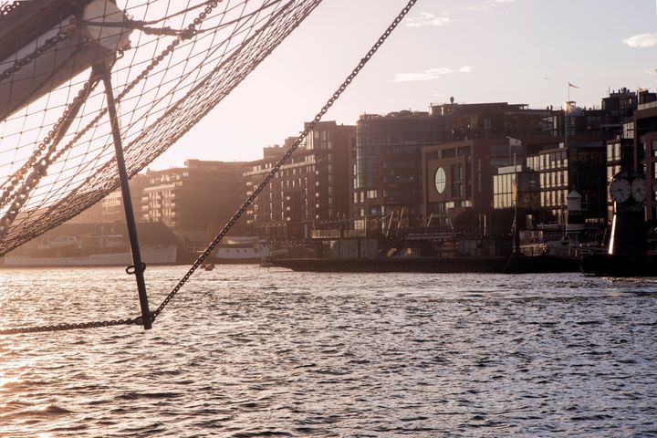 Danske Banks lokaler på Aker Brygge i Oslo.