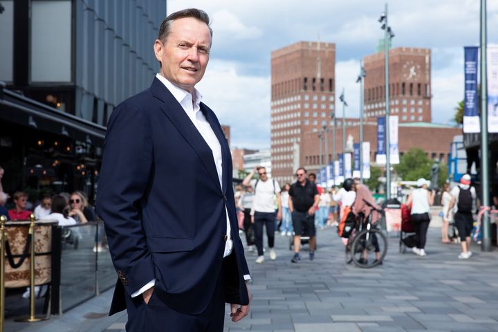 Erlend Angelfoss, landssjef i Danske Bank Norge