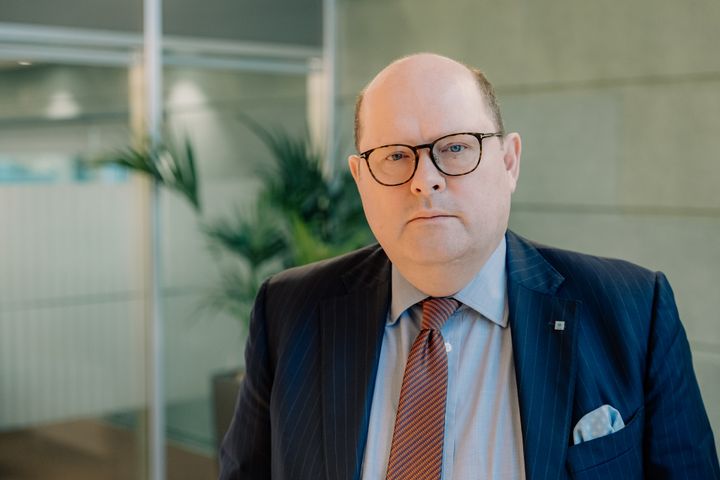 Petter Haas Brubakk, administrerende direktør i NHO Mat og Drikke.