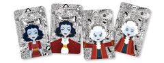 The new Crypto stamp art comes in a total of four different designs:  MOZART, THE MAESTRO - The musical visionary AMADEUS, THE PRANKSTER - The mischievous spirit behind the genius LAMARR, THE STAR - The glamorous screen icon HEDY, THE MIND - The brilliant inventor of modern communication.  (Credit: Austrian Post