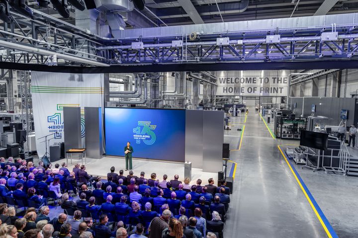 HEIDELBERG is optimistic about FY 2025/26 and is opening the industry's largest customer demonstration center for its 175th anniversary with the redesigned Home of Print.