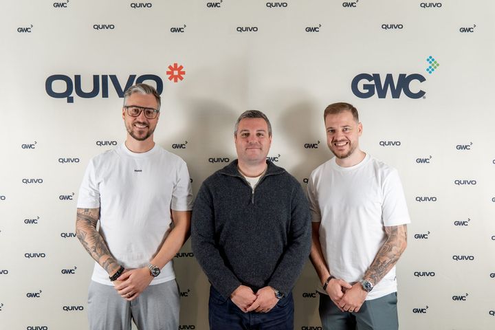 CEOs of Quivo and GWC in Vienna. Photo: Logsta GmbH/Quivo
