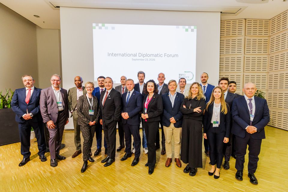 Security Essen and EUDEX draw trade visitors from 89 nations; former NATO official says Europe's defence readiness is 'of vital importance'