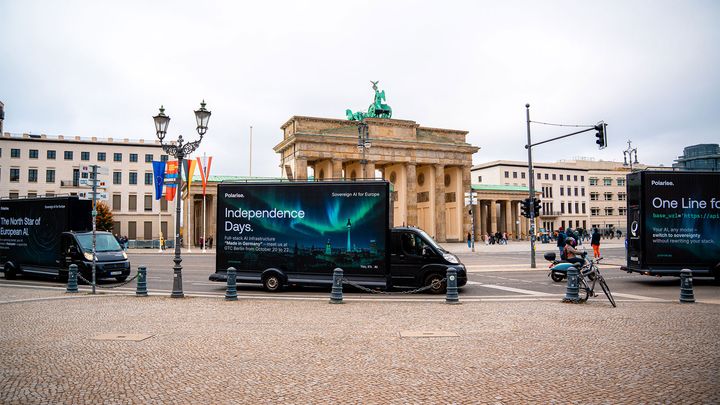 Polarise is promoting the launch of its sovereign AI cloud during NVIDIA GTC in Berlin.