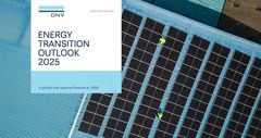 DNVs niende utgaven av Energy Transition Outlook anslår en noe tregere energiomstilling enn tidligere forventet. De globale CO₂-utslippene i 2050 blir ventelig fire prosent høyere enn framskrivningen tilsa for et år siden.