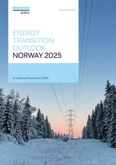 DNVs nye rapport "Energy Transition Outlook Norway" analyserer den norske energiomstillingen frem mot 2060.