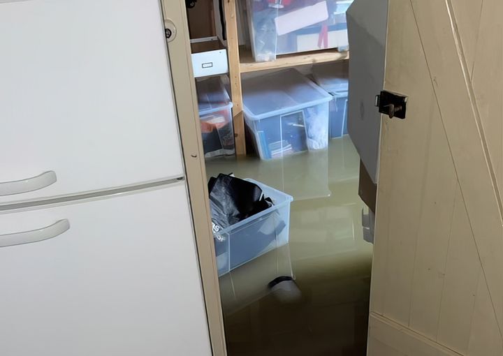 Det er stor pågang til skadesenteret til forsikringsselskapet If søndag morgen. (Foto: If)