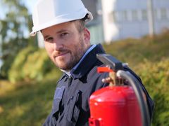 Anders Rørvik Ellingbø er branningeniør og leder for skadeforebyggende avdeling i forsikringsselskapet If. (Foto: If)