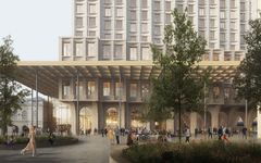 Nye Oslo S, visualisering øvtre trafikktorg