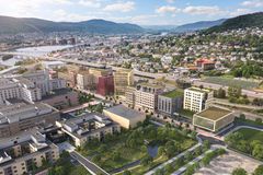Drammen Helsepark fra fjorden