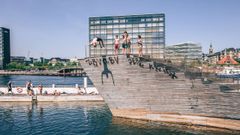 Havnebadet på Islands Brygge.