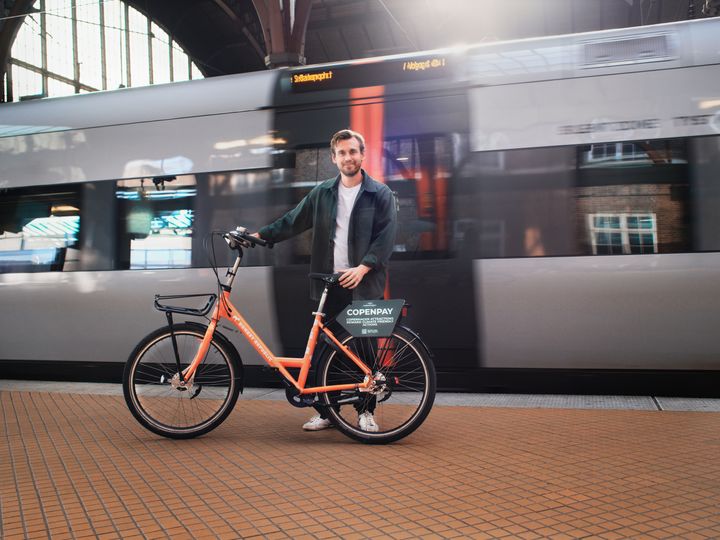 CopenPay 2025 gir deg en gratis leiesykkel om du ankommer med tog i sommer.