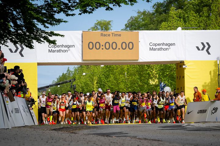 Startskuddet for København Marathon 2025