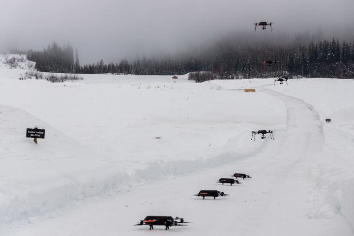 Dronesverm%20tar%20av.%20Vinter.%20Utend%F8rs.%20Sn%F8.%20T%E5ke.%20Skog.