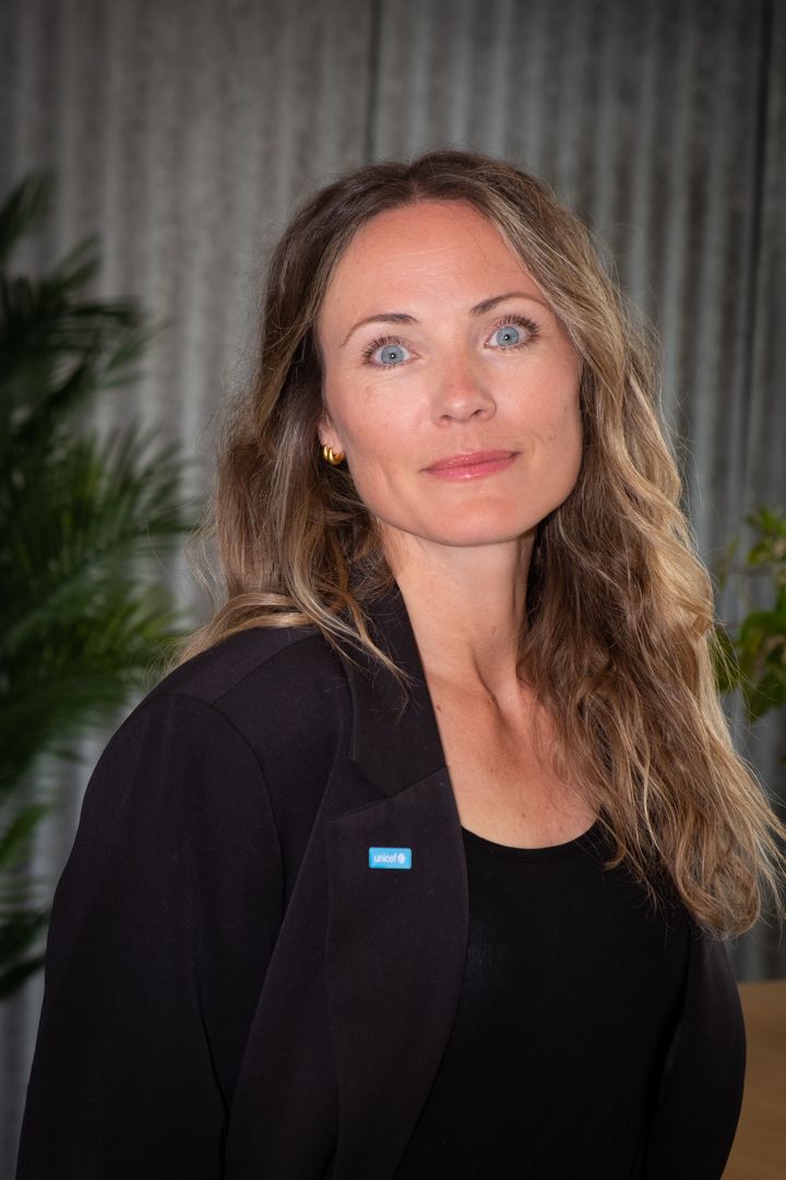 Generalsekretær i UNICEF Norge Maria Greenberg Bergheim