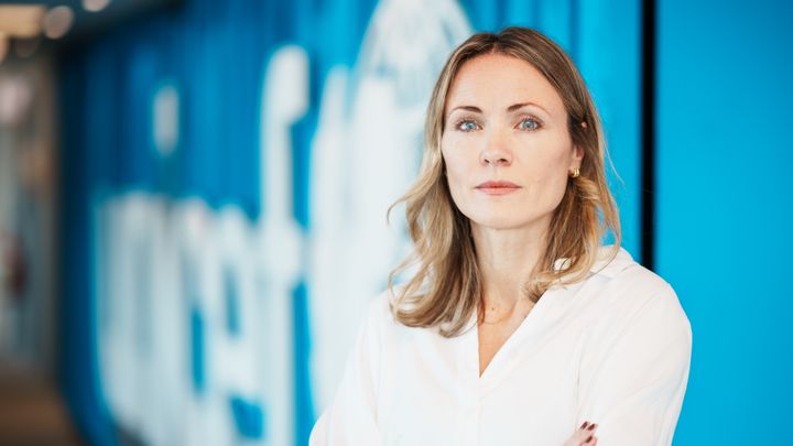 Generalsekretær i UNICEF Norge, Maria Greenberg Bergheim. Foto: UNICEF/Fredrik Ahlsen