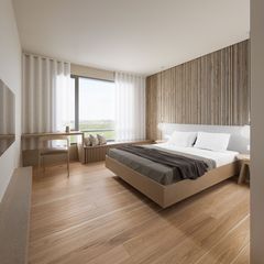 Slik kommer hotellrommene på ny Hotel Lola til å se ut.