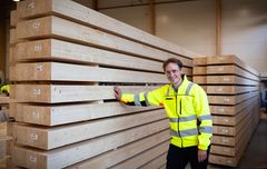 Tore Olsen Hagelund, prosjektsjef i Moelven Limtre AS.