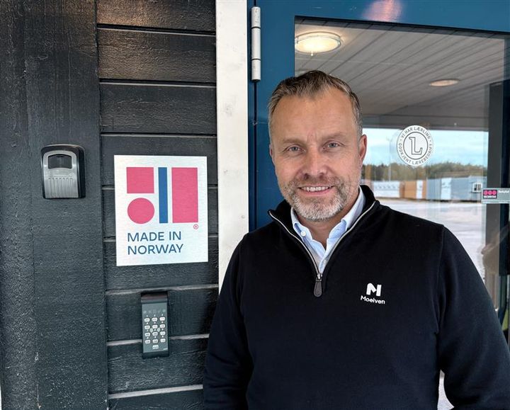 Jørn Eirik Erlund hos Moelven Byggmodul AS satser på økt eksport. (Foto: Moelven)