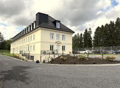 Hybelbygg av norskproduserte kvalitetsmoduler av tre. Moelven var totalentreprenør på det nye hybelbygget til Blindern Studenterhjem. (Foto Moelven)
