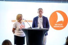 Ada Sofie Austegard og Jørgne Vangsnes stilte spørsmålene om vi gjør nok for å beskytte de minste barna mot vold.