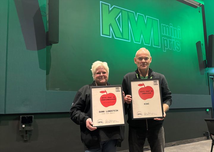 Gunn Lundstein og Arvid Stærkebye i KIWI.