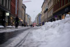 Første snøfall kan komme brått på. Foto: Fremtind