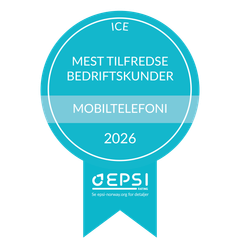 ice har landets mest fornøyde bedriftskunder 2026.