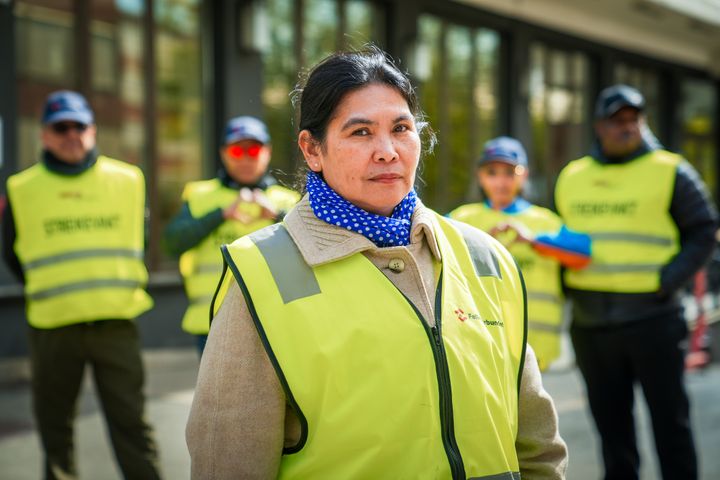 Maria Elena Arcaya - klubbleder Scandic Solli streiker for bedre lønn og en mer rettferdig bransje.