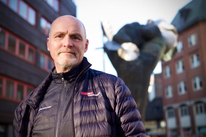Dag- Einar Sivertsen, forhandlingsleder for Fellesforbundet, brøt forhandlingene med NHO Luftfart i natt.