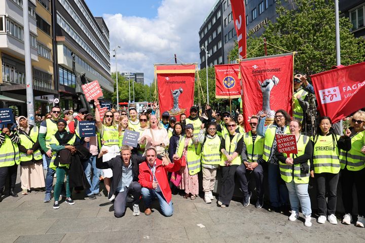Fellesforbundet og Arbeidsmandsforbundet står samlet.