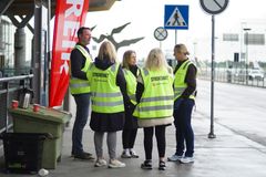 Sist gang de kabinansatte i SAS gikk til streik var i 2024.
