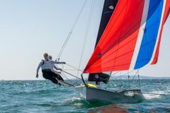 Pia Dahl Andersen og Nora Edland i Women’s Skiff (49er FX)