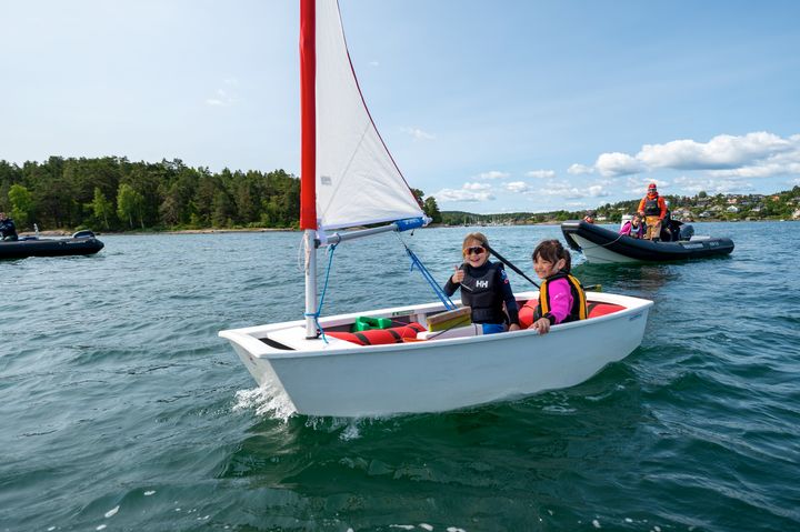 Vannaktiviteter for barn. Foto: Magne Klann