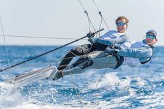 Mathias og Markus Berthet seiler VM på nesten  hjemmebane i Quiberon.