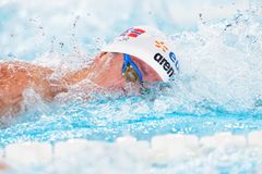 Oskar Farkas svømmer 200m fri i EM langbane 2026