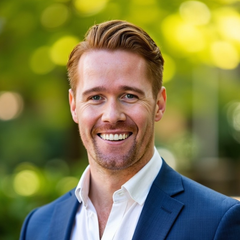 Portrettbilde av Kristoffer Alderin, markedssjef i Stendi.
