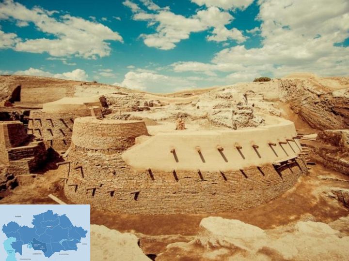 Once a thriving capital and strategic stronghold in Central Asia, the ancient city of Syganak in southern Kazakhstan.