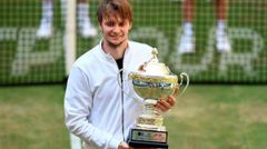 Kasakhstansk tennisspiller vant ATP 500-turneringen i Halle.