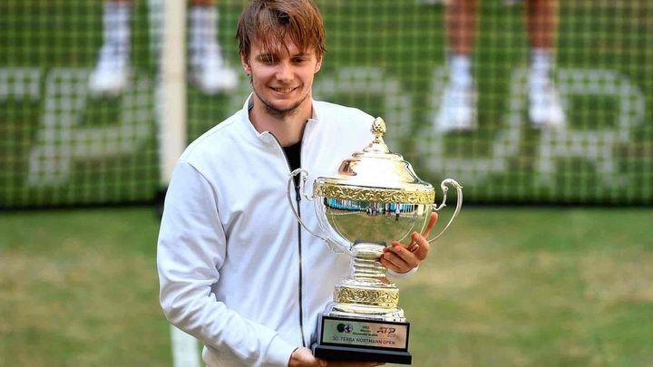 Kasakhstansk tennisspiller vant ATP 500-turneringen i Halle.