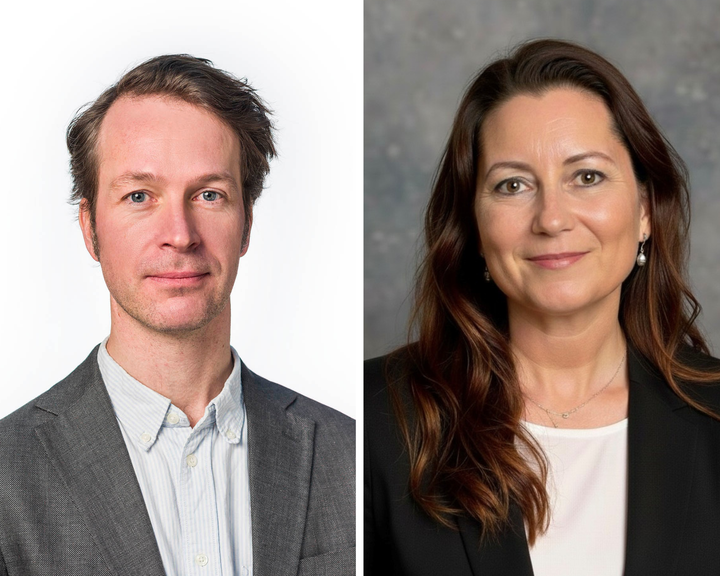 Kristian Mjåland og Veronica Haug Bekkstrand tiltrer henholdsvis som prorektor for forskning og formidling, og prorektor for utdanning.