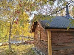 Gærbikkhytta – Kvænangen. Ett av våre verneverdige kulturminner som er i full bruk. Hytta ligger nydelig til ved Gærbikkvatnet i Nord-Troms.