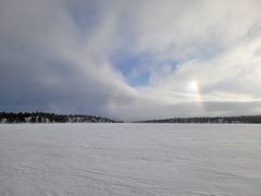 Røros og Femundsmarka: Roasten med 50 cm is og 12 cm lett snø