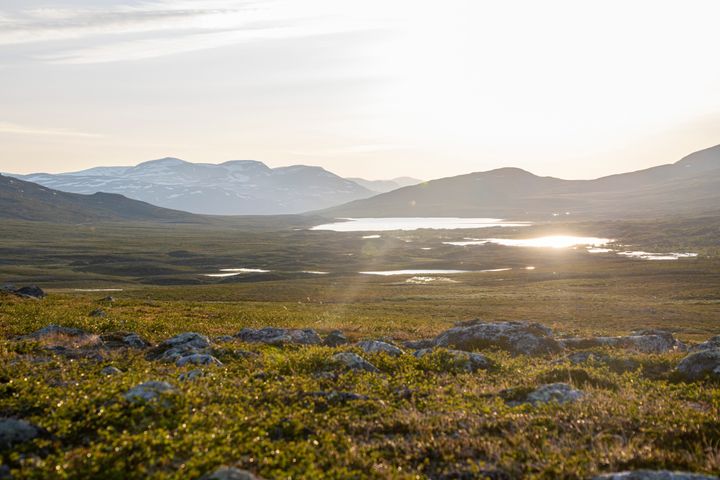 Natur i Skibotn i Troms