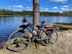 Sykkelrute med gode muligheter for naturopplevelser underveis