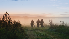 Det jaktes i Breisjøbergets hjemtrakter - Solør Foto: Gard Arneberg/Statskog