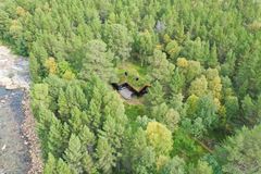 Fagermokoia i Saltdal - i fugleperspektiv