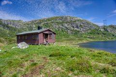 Grautheller – hytte ved Grauthellervatnet i Sandnes i Njardarheim. Pusset opp i 2025.